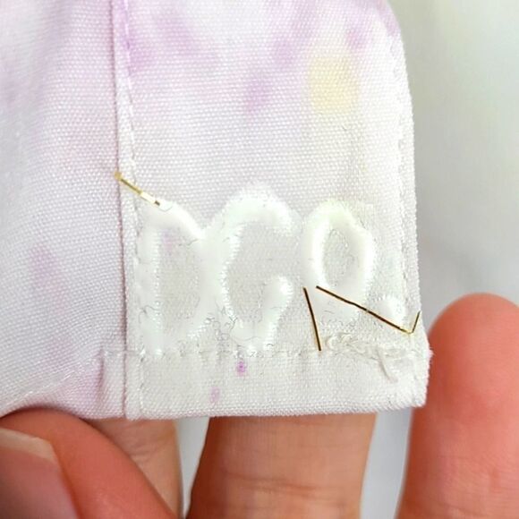 D&co. Tie Dye Women's Button Down Shirt Size M - Picture 7 of 7